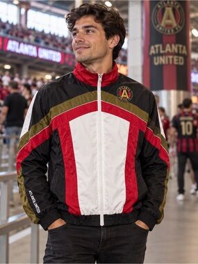 🆕 The Wild Collective Atlanta United FC Track Jacket Men’s/Unisex Small NWT